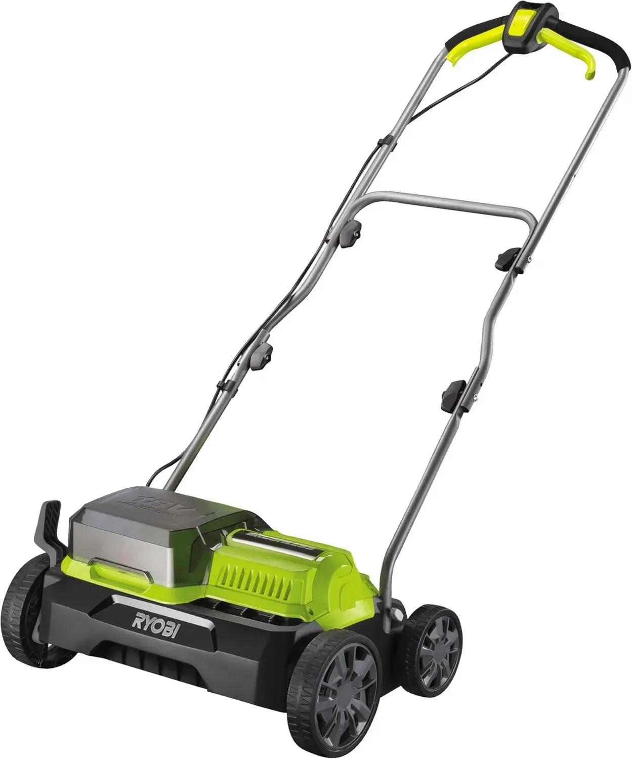 RYOBI 18V ONE+ Akku-Vertikutierer ohne Bürsten, 35 cm Breite, ohne Akku und Ladegerät